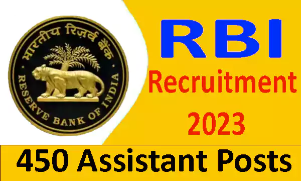 RBI Assistant vacancy 2023 notification